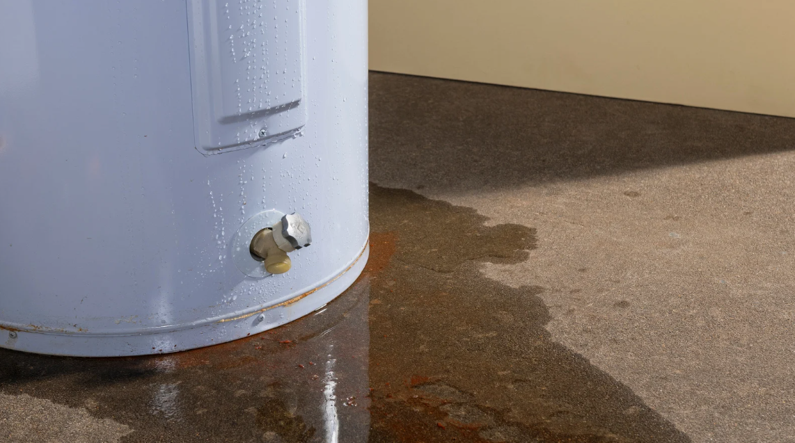 plumbing power outage water heater leak